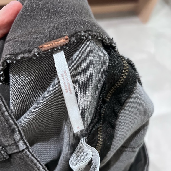 Free people Jean mini skirt - Picture 4 of 4